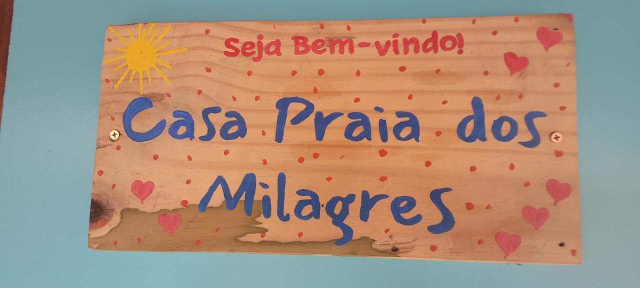 Casa Praia dos Milagres - 2 qtos sendo 1 suíte, piscina São Miguel dos Milagres Exterior foto